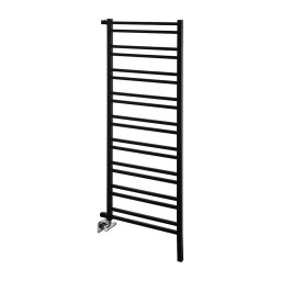 Sapho - Radiator pentru baie METRO SPACE, 525 W, 55 x 143 cm, negru mat