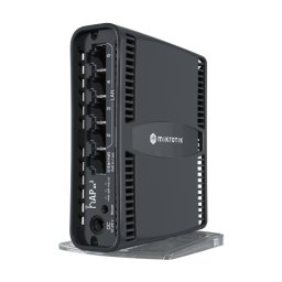 Router hAP ax², Wi-Fi 6, Dual-Band, AX1800, 4.5/5 dBi, 5 x RJ45 1G, PoE In/Out pasiv - MikroTik C52iG-5HaxD2HaxD-TC