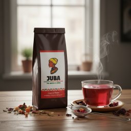 Juba Queen of Sheba ceai natural de fructe 100g