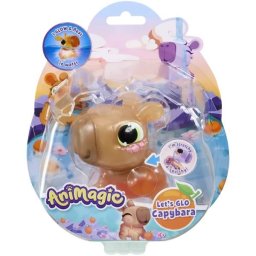Let's Glo Capybara - prieten acvatic luminos, maro