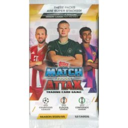 Match Attax 2025/26 - Pachet de bază de cărți