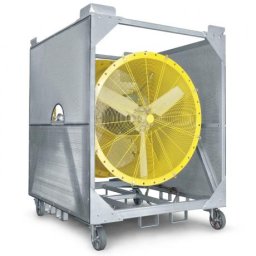 TTW 100000 Ventilator industrial Trotec tip axial , debit de aer 109000 m³/h , putere 20000 W , 400 V , presiune aer 600 Pa , IP55