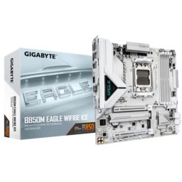 Placa de baza Gaming B850M EAGLE WF6E ICE AMD B850 Socket AM5 mATX Alb