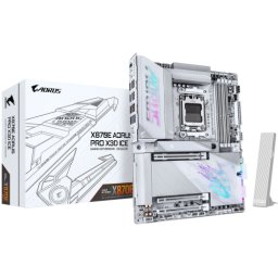 Placa de baza X870E AORUS PRO X3D ICE AMD X870E Socket AM5 ATX Alb