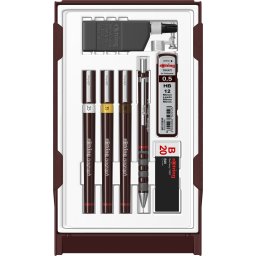 TRUSA ROTRING ISOGRAPH CU 3 TOCURI, COLLEGE (0.25/ 0.35/ 0.50 mm)