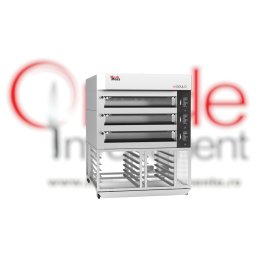 Cuptor modular electric MECH-MASZ Modulo 2 pentru brutării, cofetării şi patiserii, 3 vetre 2x60x40cm