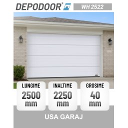 Usa garaj DEPODOOR WH 2522 ALB