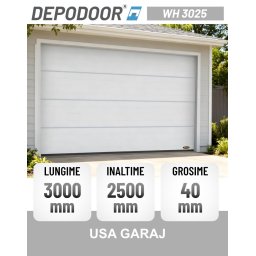 Usa garaj DEPODOOR WH 3025 ALB