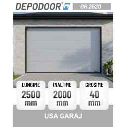 Usa garaj DEPODOOR GR 2520 GRI