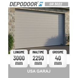 Usa garaj DEPODOOR GR 3022 GRI
