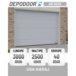 Usa garaj DEPODOOR GR 3025 GRI