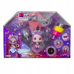 Pisica VIP Pets Influpet, IMC Toys, Casey the Kitten +10 Surprize