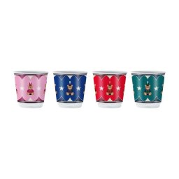 Set Bialetti Christmas cu 4 pahare de espresso