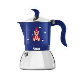 Espressor Bialetti Christmas Fiammetta Albastru, 4 cesti