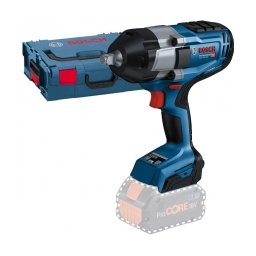 Bosch - GDS 18V-1000 - Masina de insurubat cu impact fara acumulatori si incarcator, Li-Ion, 18 V, - Ah, patrat 1/2 inch, 1000 Nm, M14-M24, valiza speciala