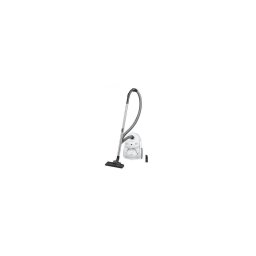 Aspirator cu sac Compact Power Tub telescopic din metal Sac Hygiene+ Alb