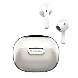 CW-TWS2WT, Autonomie 4 ore, Bluetooth 5.3, Alb