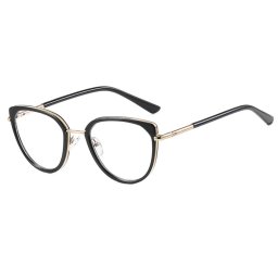 Ochelari protectie calculator Ochelari de Calculator, F, Cat Eye - Techsuit Reflex PC (82290) - Gold/Black