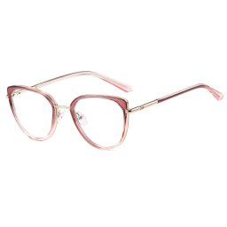 Ochelari protectie calculator Ochelari de Calculator, F, Cat Eye - Techsuit Reflex PC (82290) - Gold/Pink