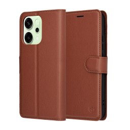 Husa Husa pentru Reno14 - Techsuit Leather Folio - Brown