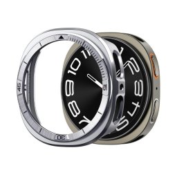 Rama pentru Samsung Galaxy Watch8 44mm - Spigen Tune Pro Pilot - Silver