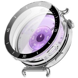 Husa pentru Huawei Watch GT 6 41mm + Folie - Techsuit Defense360 Pro Bezel - Clear
