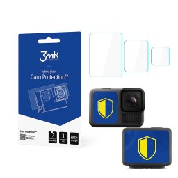 Folie Display GoPro Hero 13 + Folie Camera 3mk Cam Protection, Clear