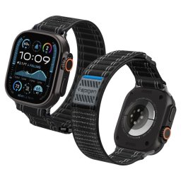 Șnur telefon SPIGEN Watchband WBF0 Apple Watch 44/45/46/49mm, Universal – Negru