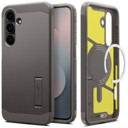 Husa Husa pentru Samsung Galaxy S25 FE - Spigen Tough Armor MagSafe - Gunmetal