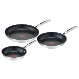 TEFAL G732S334 Duetto+ Tigaie set 3 cu părţi inox