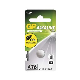 Baterie buton alcalină A76 GP ALKALINE 1,5V/110 mAh