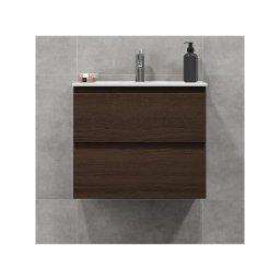 Corp de baie cu lavoar KENWOOD, 61 cm, finisaj nuc