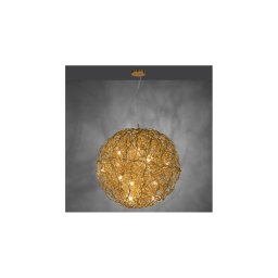 Paul Neuhaus 2019-12 - Lustră suspendată pe cablu SAREA 15xG9/40W/230V aurie