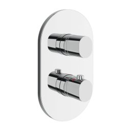 Ravak X070455 - Baterie termostatată pentru duș pentru montaj încastrat CHROME, crom lucios