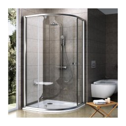 Ravak 37677U00Z1 - Cabină de duș cvadrant, 3 elemente, PIVOT, 90x90 cm, satinată