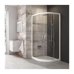 Ravak 3B270100Z1 - Cabină de duș BLIX cvadrant, cu 4 panouri, 90 x 90 cm, albă