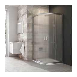Ravak 3B240U00ZG - Cabină de duș semirotundă BLIX 80x80cm, 4 elemente, sticlă satinată