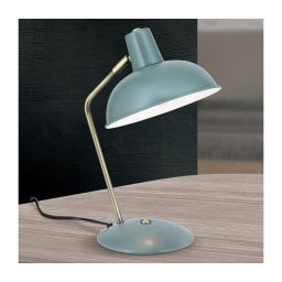 Orion - Lampă de masă FEDRA 1xE14/40W/230V verde mentă/alamă