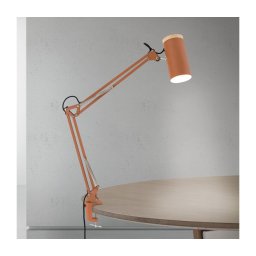 Orion GILI - Lampă de birou cu clemă, 1xE27/40W/230V, culoare cărămizie