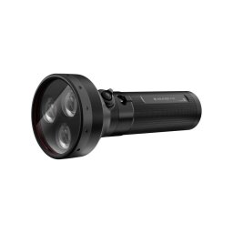 Ledlenser P18R - Lanternă LED reîncărcabilă cu intensitate reglabilă, IP68, 6500 lm, autonomie 45 ore, negru