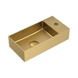 Sapho - Lavoar suspendat AURUM 36,5 x 18 cm, auriu mat