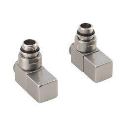 Sapho - Set de racordare pentru robineți unghiulari CUBE, 2 buc., inox periat