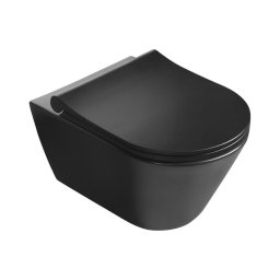 Sapho - Vas WC suspendat AVVA ceramică/negru