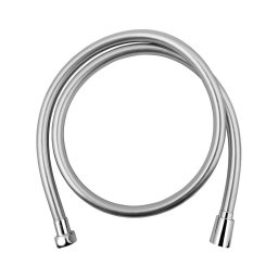 Sapho - Furtun de duș SOFTFLEX 120 cm argintiu metalizat