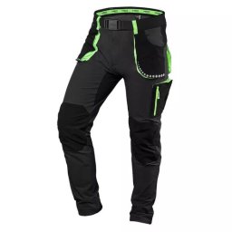 Pantaloni de lucru, elastici, poliamida, model Premium, gri inchis, marimea XL/54, NEO