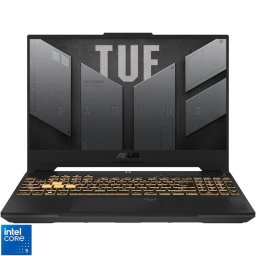 Laptop Gaming ASUS TUF F17 cu procesor Intel® Core™ 5 210H pana la 4.8GHz, 17.3'', Full HD, 144Hz, IPS, 16GB DDR4 RAM, 512GB SSD, NVIDIA® GeForce RTX™ 3050 6GB GDDR6, No OS, Mecha Gray
