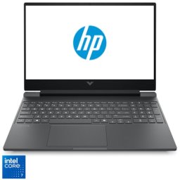 Laptop Gaming HP VICTUS 15-fa2101nn cu procesor Intel® Core™ Core 7-240H pana la 5.2GHz, 15.6", Full HD, 24GB DDR5 RAM, 1TB SSD, NVIDIA® GeForce RTX™ 5050 8GB GDDR7, Free DOS, Mica Silver
