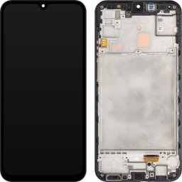 Piese si componente Display cu Touchscreen Samsung Galaxy M15, cu Rama, Negru (Gray), Service Pack GH82-34683A
