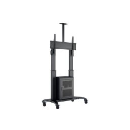 Stand TV mobil, cu MediaBox Multibrackets MB-7680, diagonala 60"-100", max. 90 kg