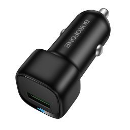 1x USB-A QC3.0 18W Negru